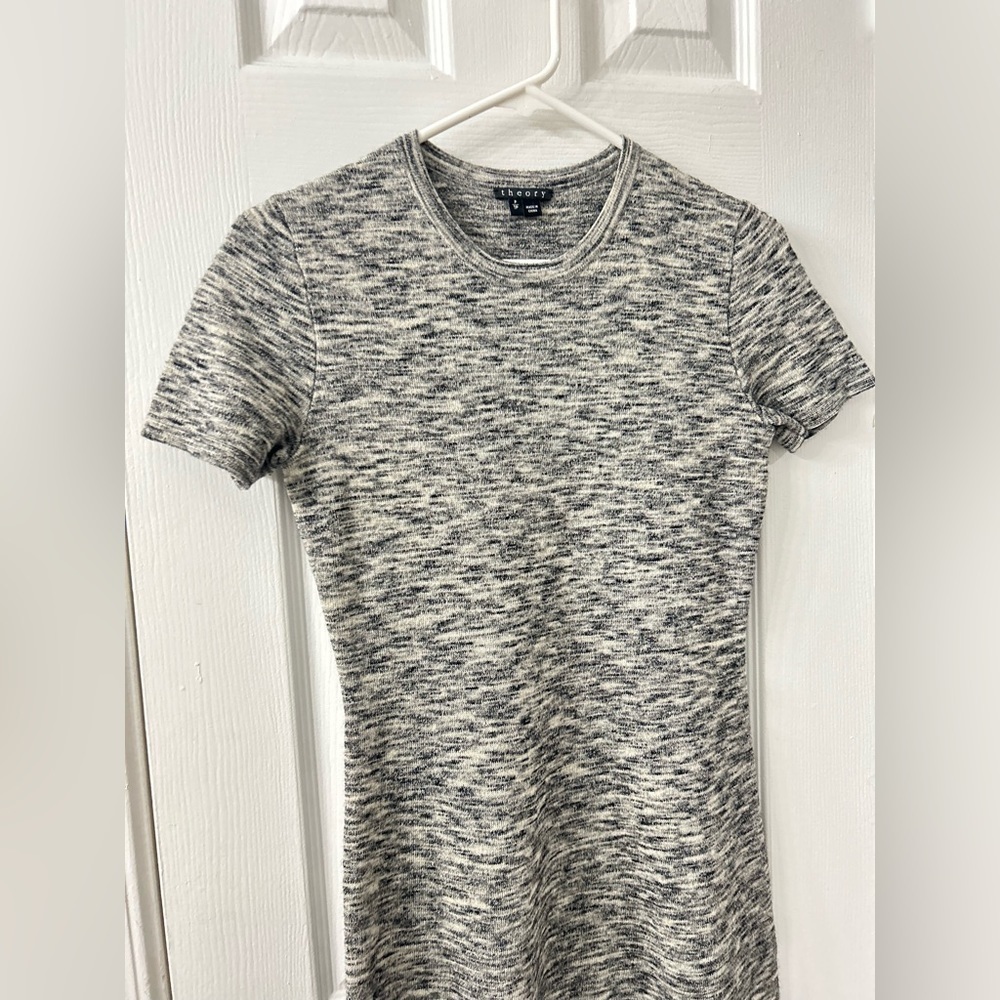 Theory Wool Sweater Dress - Picture 3 of 8